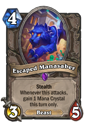 Escaped Manasaber Card Image