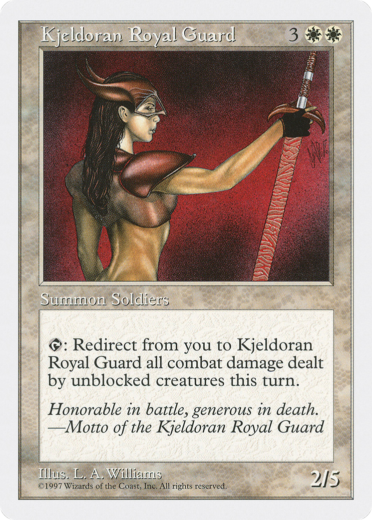 Kjeldoran Royal Guard Card Image