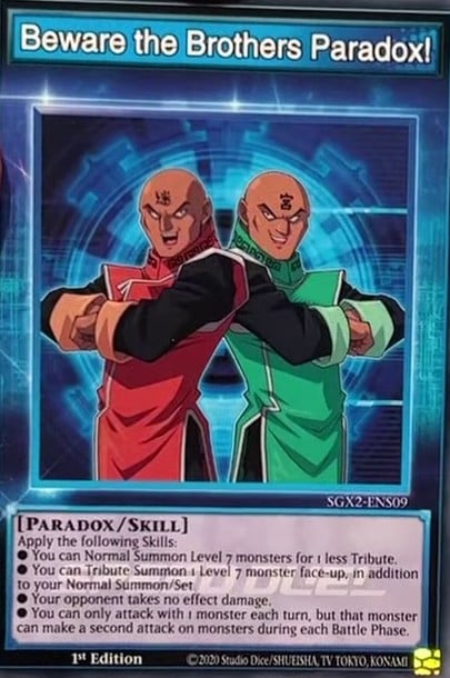 Beware the Brothers Paradox! Card Image