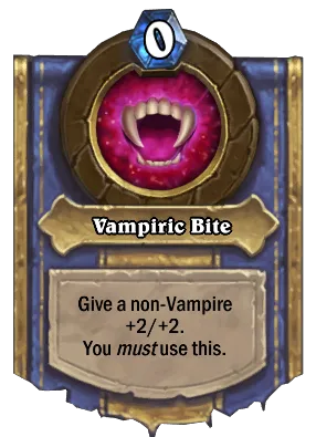 Vampiric Bite Card Image