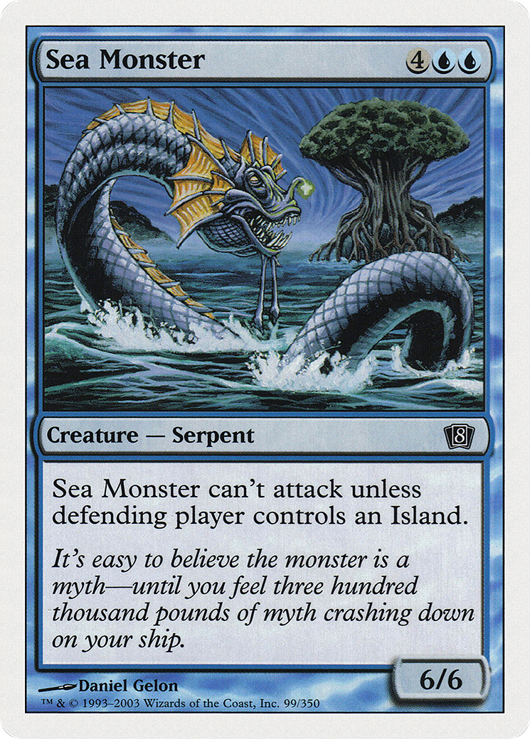 Sea Monster Card Image