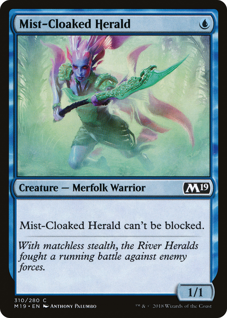 Mist-Cloaked Herald Card Image