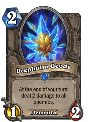 Deepholm Geode Card Image