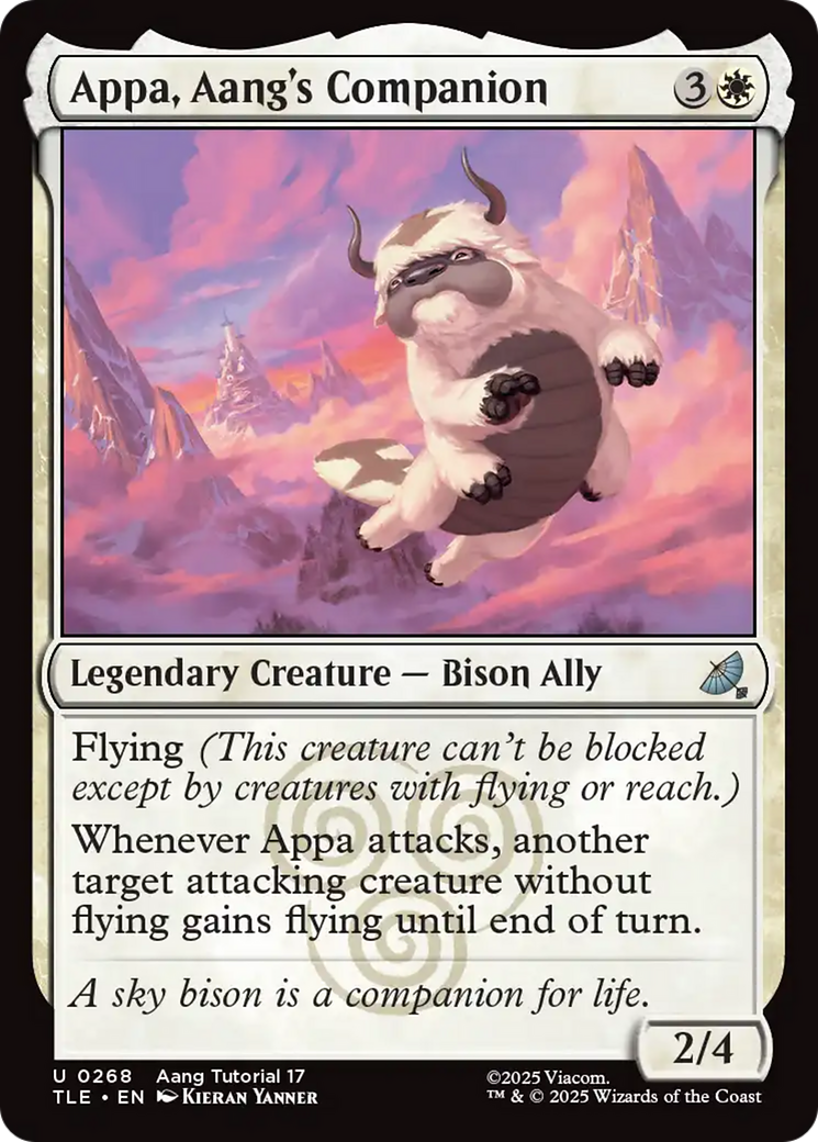 Appa, Aang's Companion Card Image