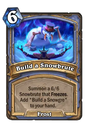 Build a Snowbrute Card Image