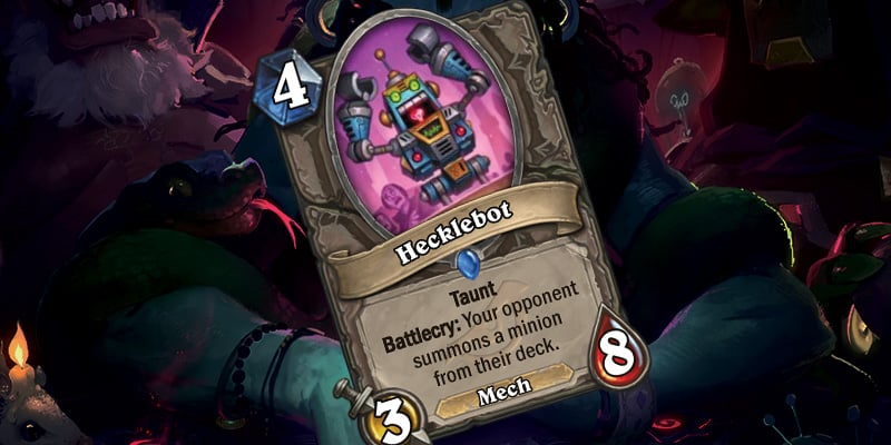 Card Reveal - Hecklebot