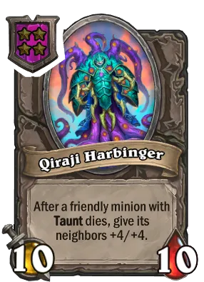 Qiraji Harbinger Card Image