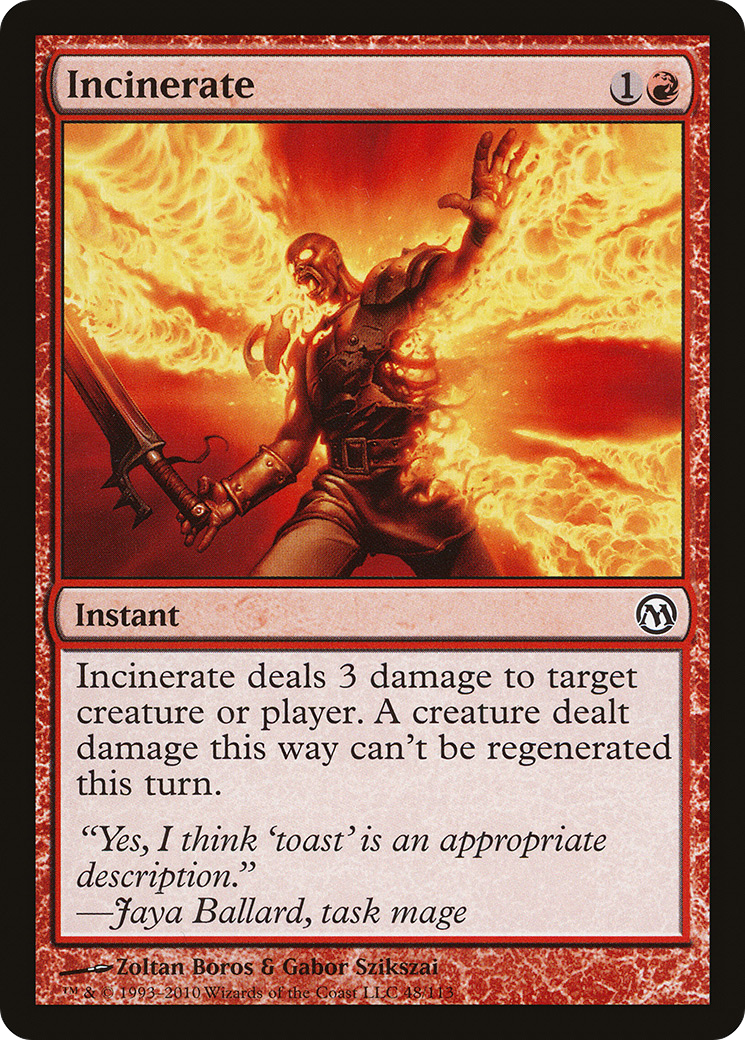 Incinerate Card Image