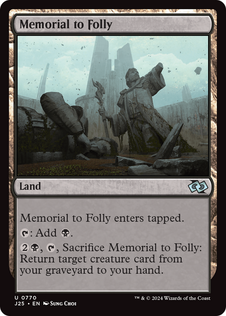 Memorial to Folly Card Image