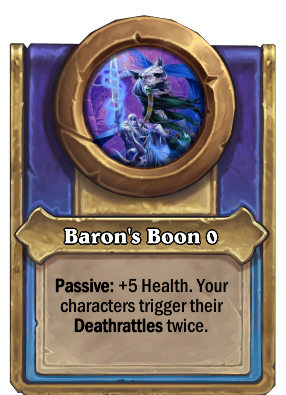 Baron's Boon {0} Card Image
