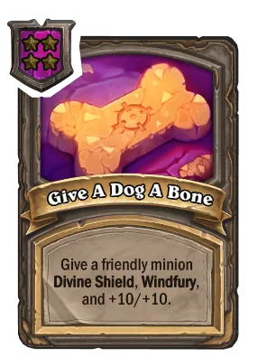 Give A Dog A Bone Card Image