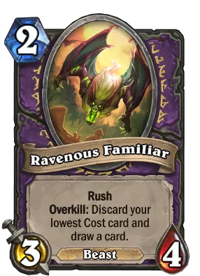 Ravenous Familiar Card Image