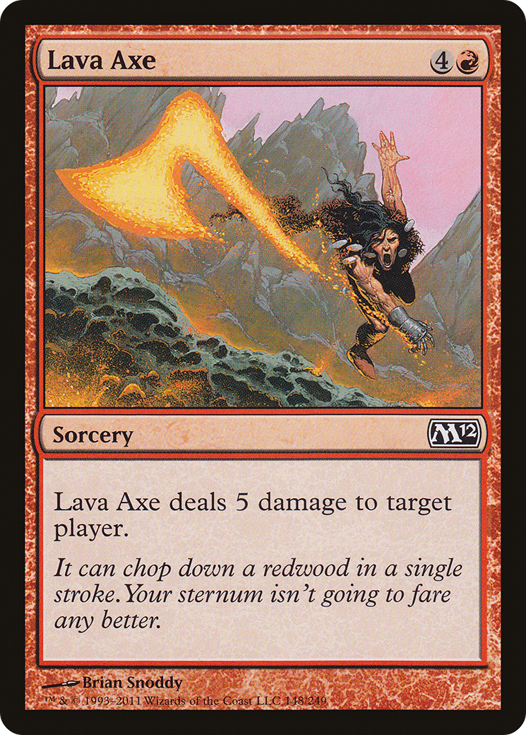 Lava Axe Card Image