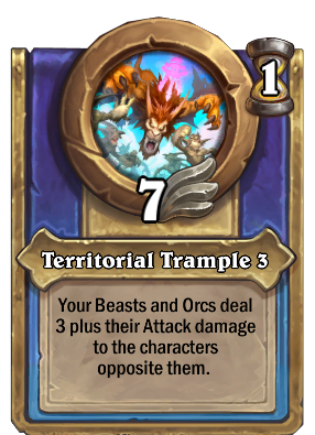 Territorial Trample 3 Card Image