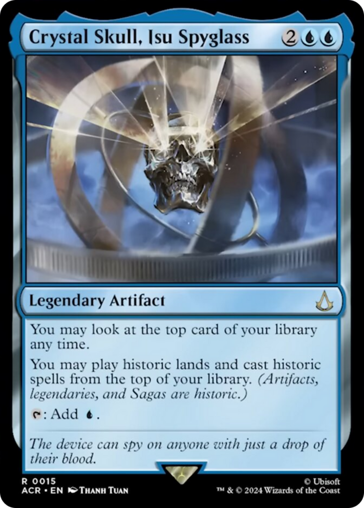 Crystal Skull, Isu Spyglass Card Image