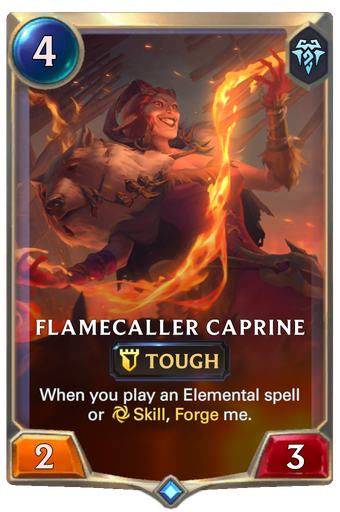 Flamecaller Caprine Card Image