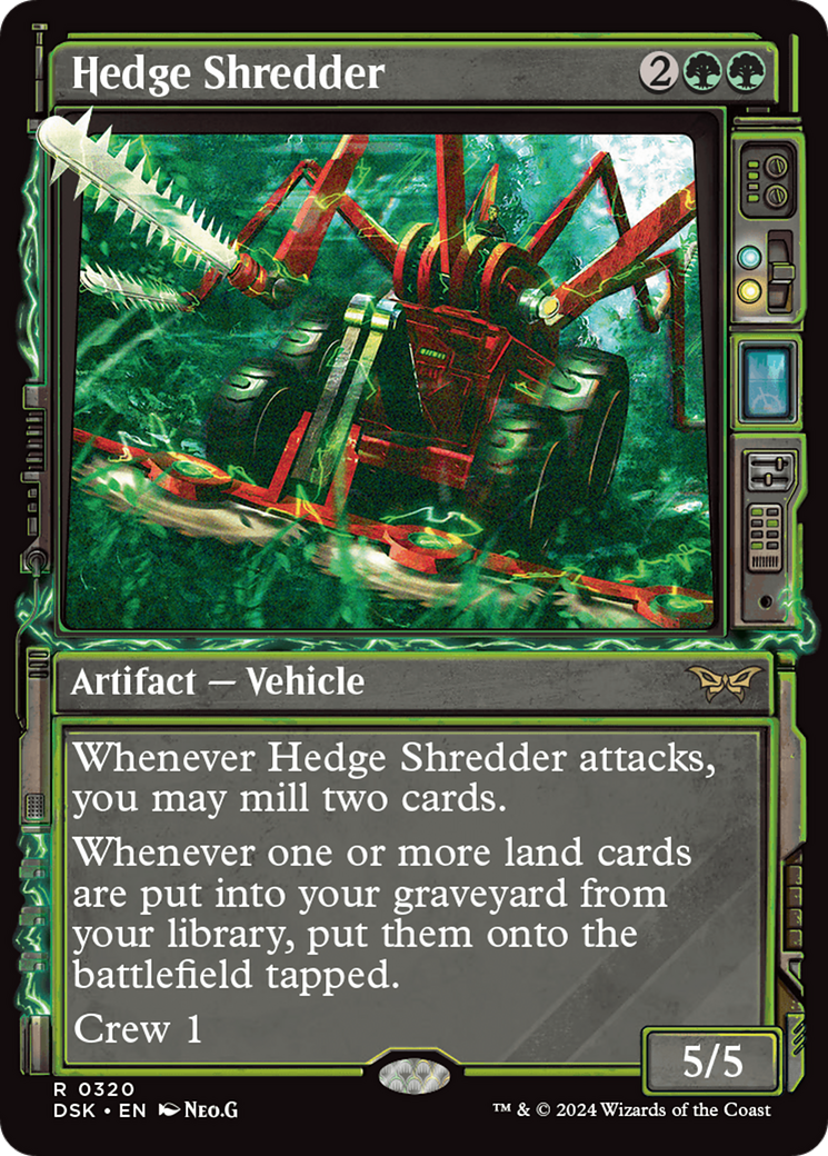 Hedge Shredder Card Image