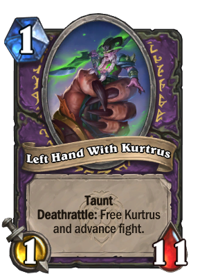 Left Hand With Kurtrus Card Image