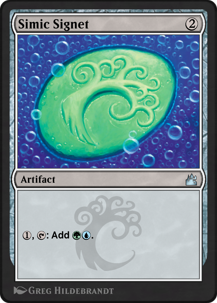 Simic Signet Card Image