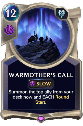Warmother's Call Card Image