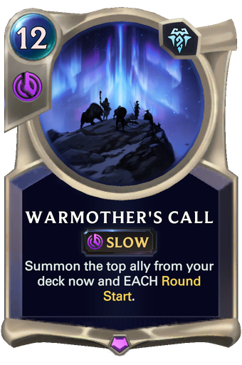 Warmother's Call Card Image