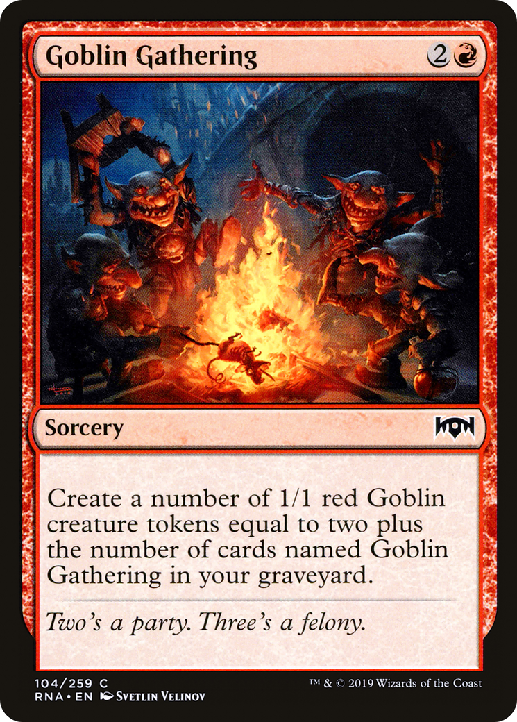 Goblin Gathering Card Image