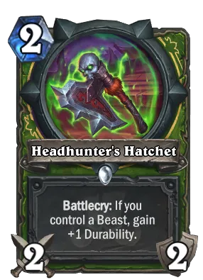 Headhunter's Hatchet Card Image