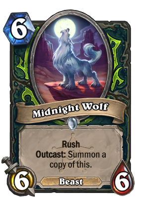 Midnight Wolf Card Image