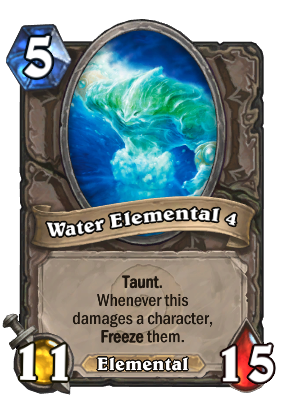 Water Elemental 4 Card Image