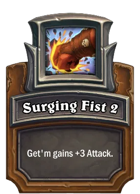 Surging Fist 2 Card Image