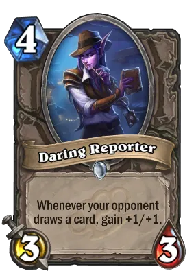 Daring Reporter Card Image