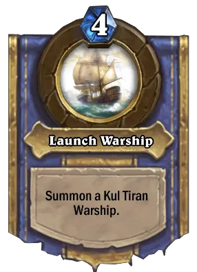 Launch Warship Card Image