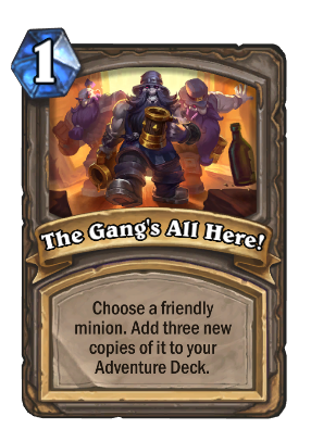The Gang's All Here! Card Image