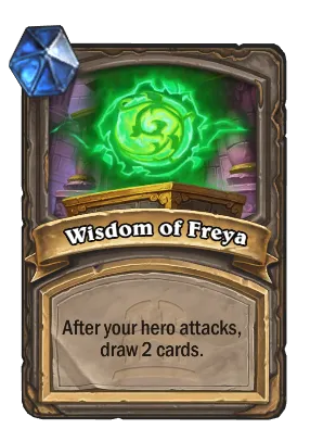 Wisdom of Freya Card Image