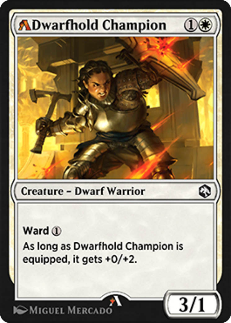 A-Dwarfhold Champion Card Image