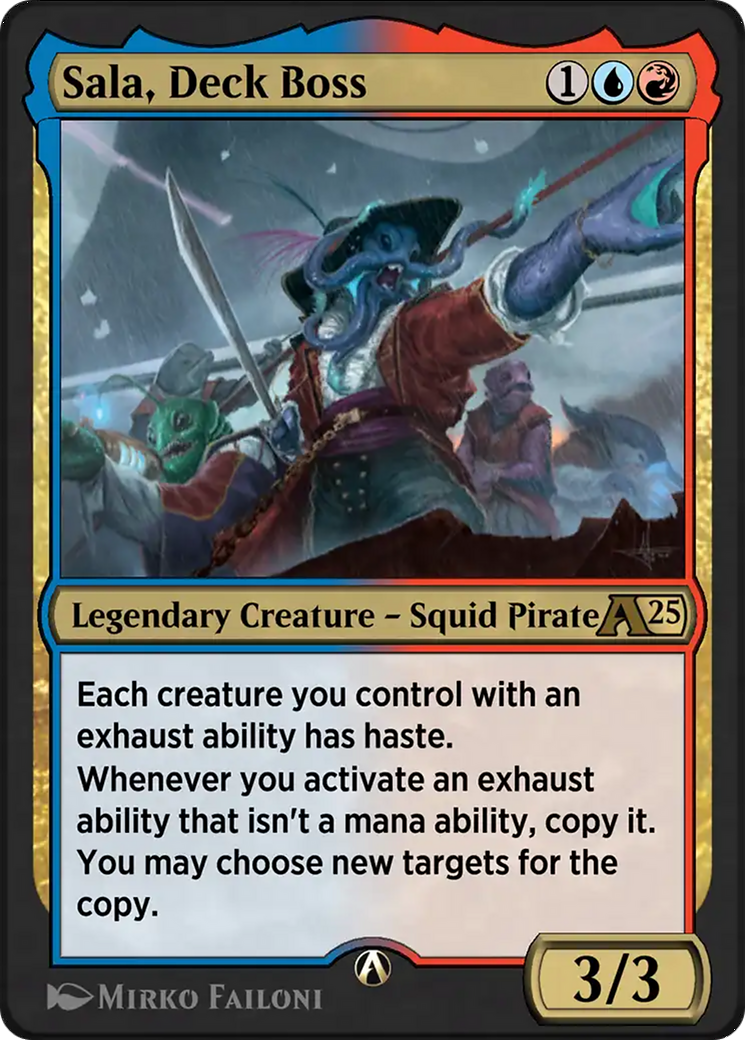 Sala, Deck Boss Card Image