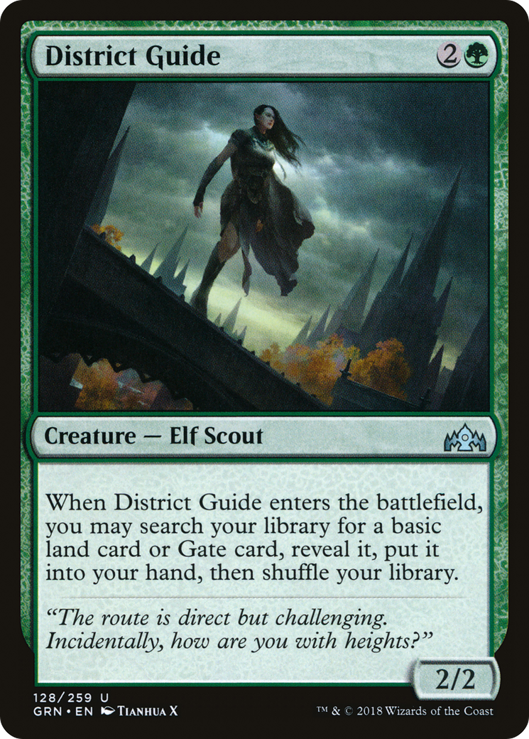 District Guide Card Image