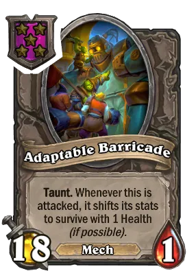 Adaptable Barricade Card Image