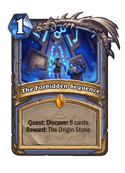 The Forbidden Sequence Card Image