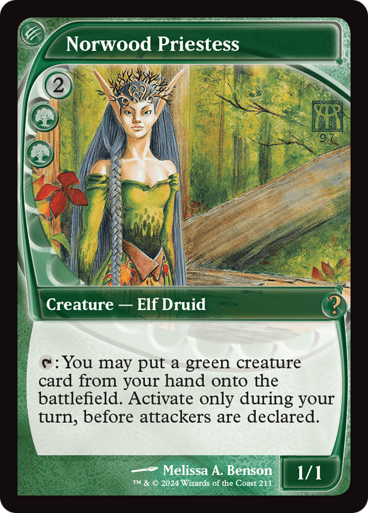 Norwood Priestess Card Image