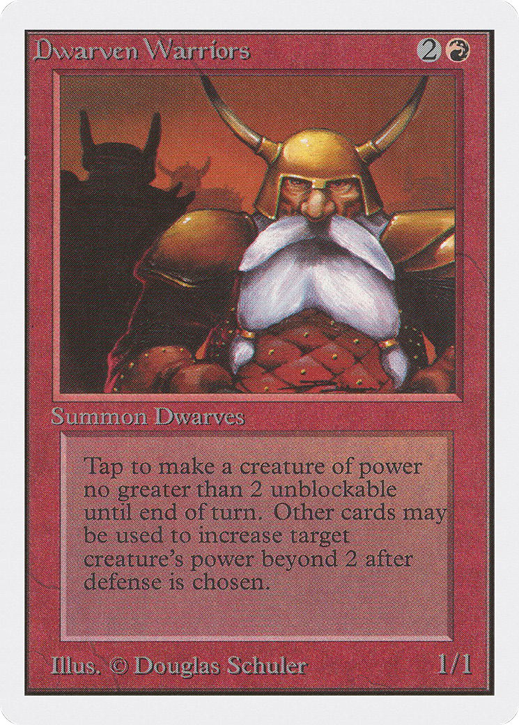 Dwarven Warriors Card Image