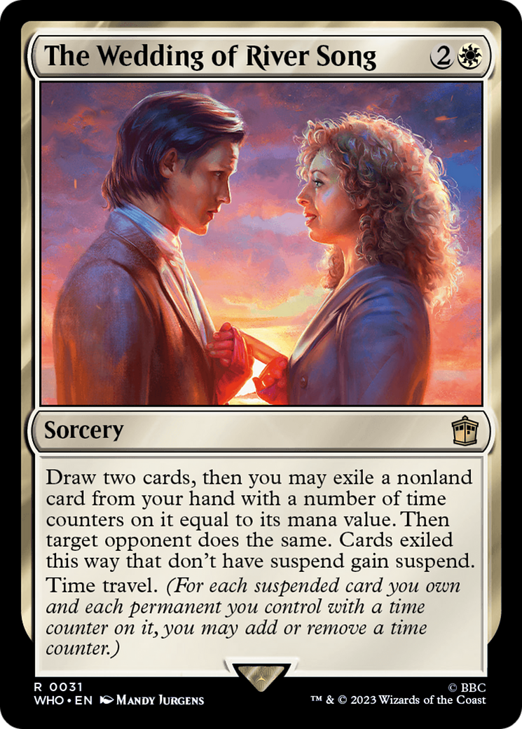 The Wedding of River Song Card Image