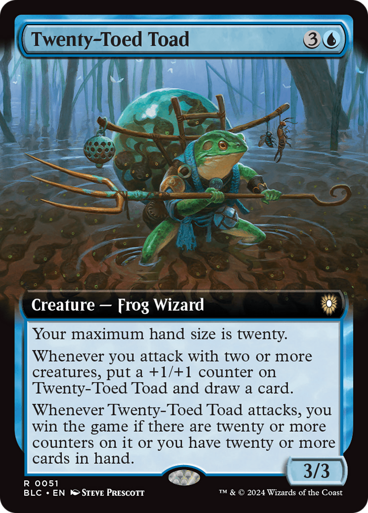 Twenty-Toed Toad Card Image