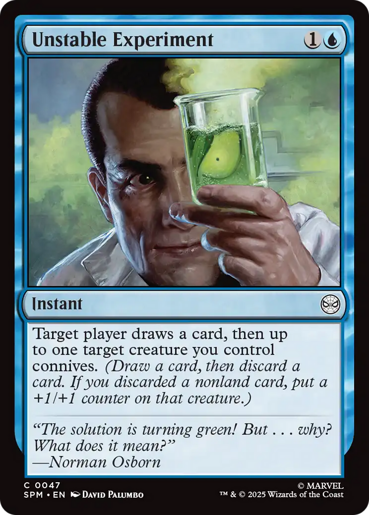Unstable Experiment Card Image