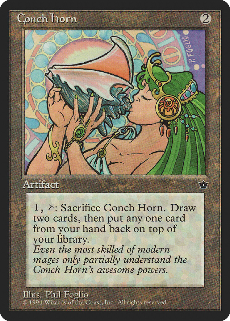 Conch Horn Card Image