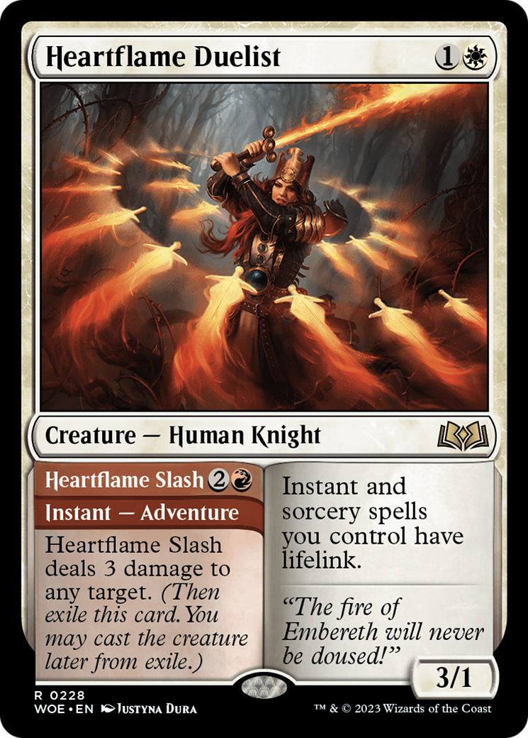 Heartflame Duelist // Heartflame Slash Card Image