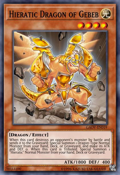 Hieratic Dragon of Gebeb Card Image
