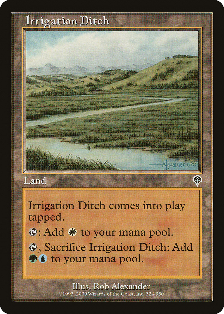 Irrigation Ditch Card Image