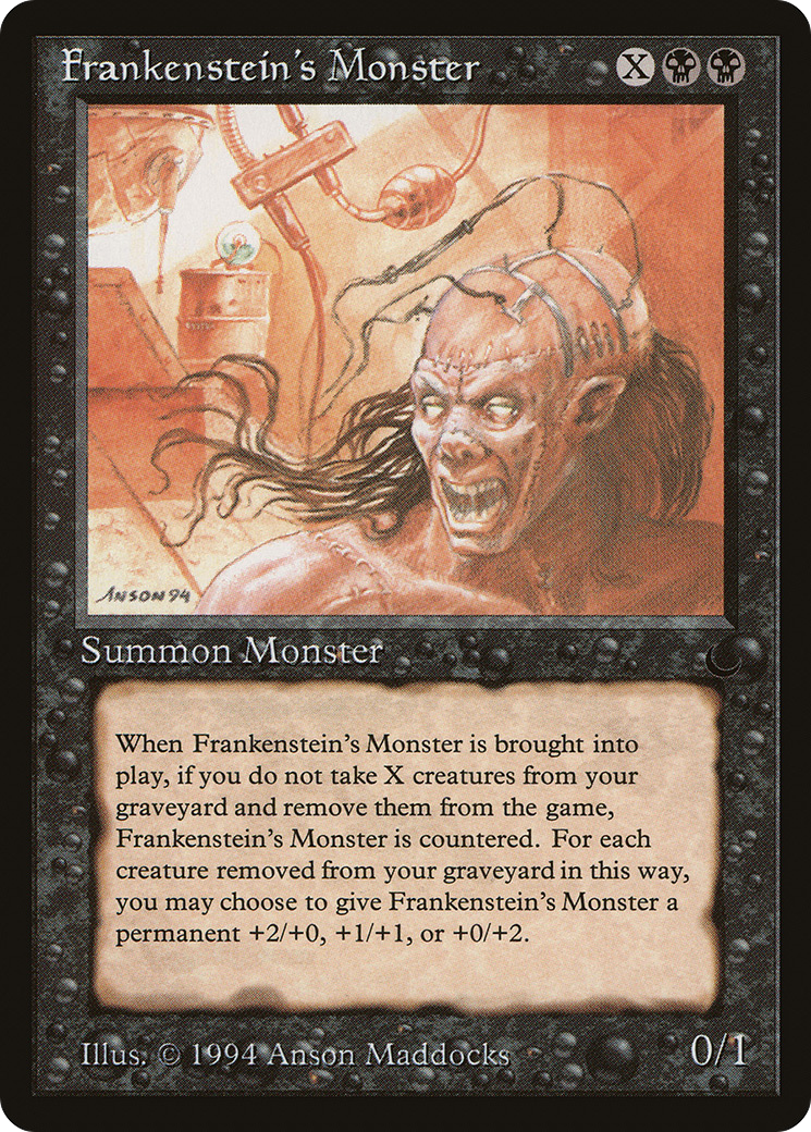 Frankenstein's Monster Card Image
