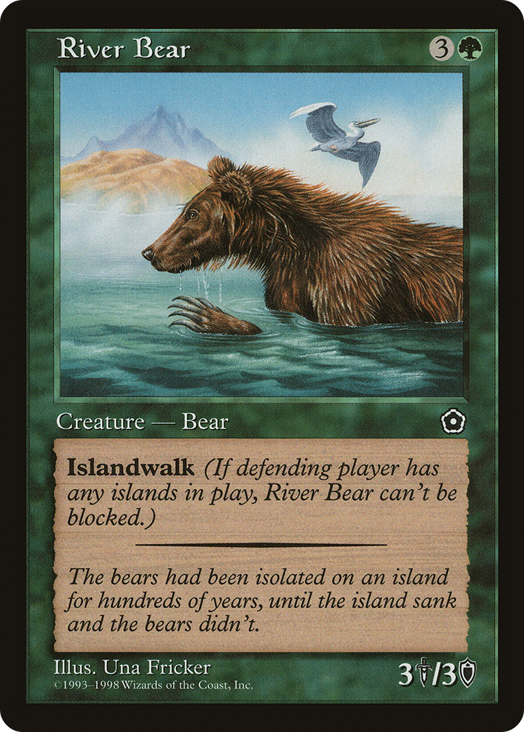 River Bear Card Image